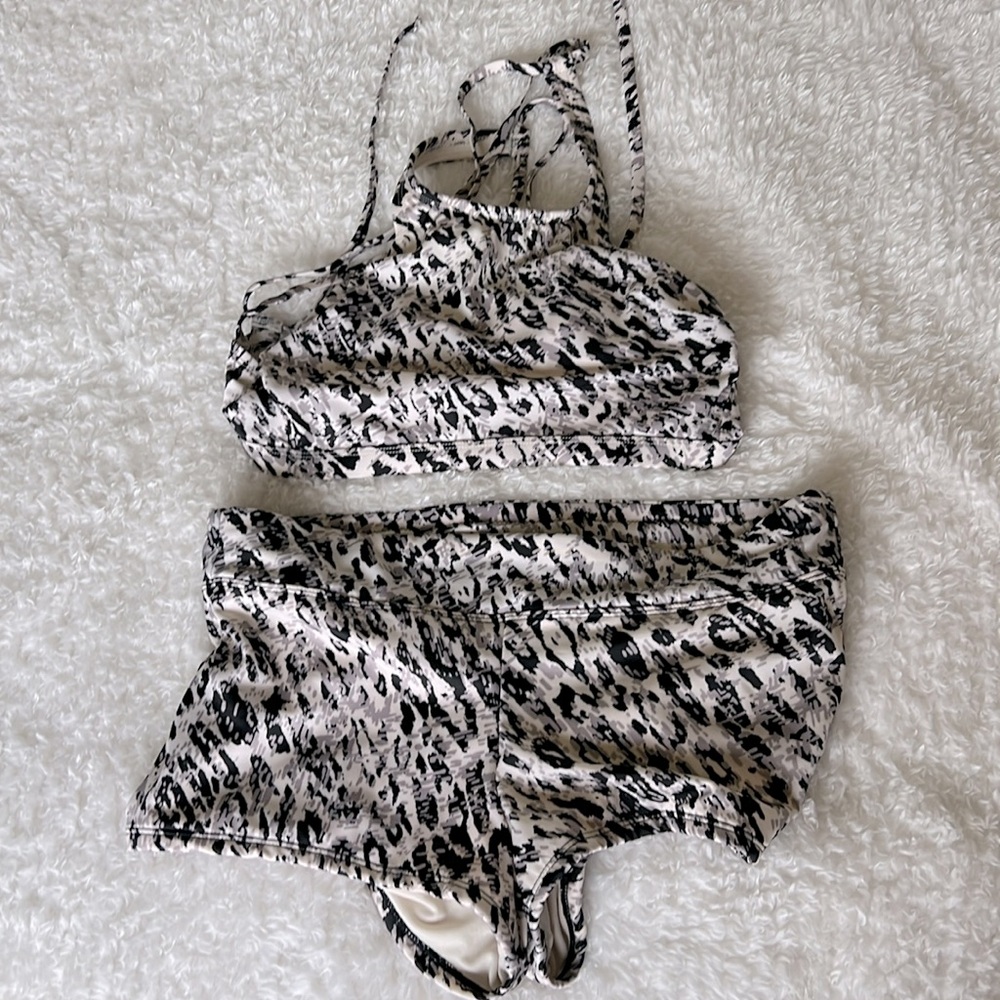 Leopard Print Bikini Medium All in Motion from Target